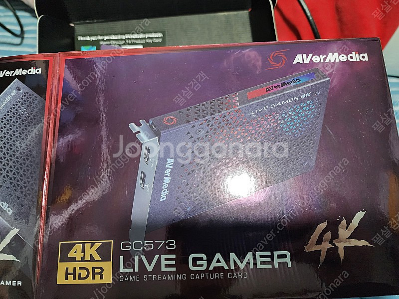 에버미디어 GC573 LIVE GAMER 캡처보드 팝니다.--1